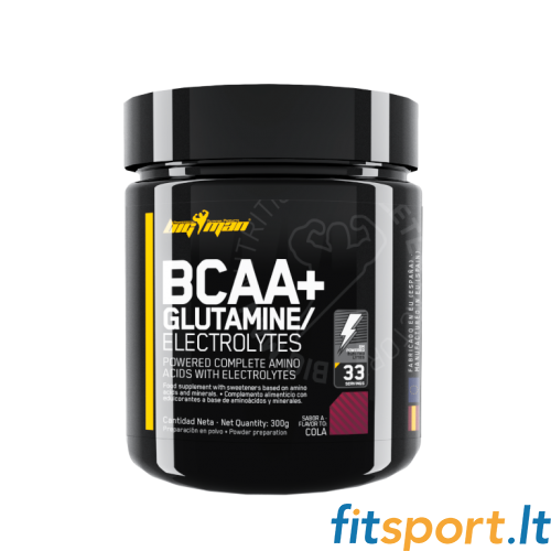 BigMan Nutrition BCAA + глютамин + электролиты 300г  